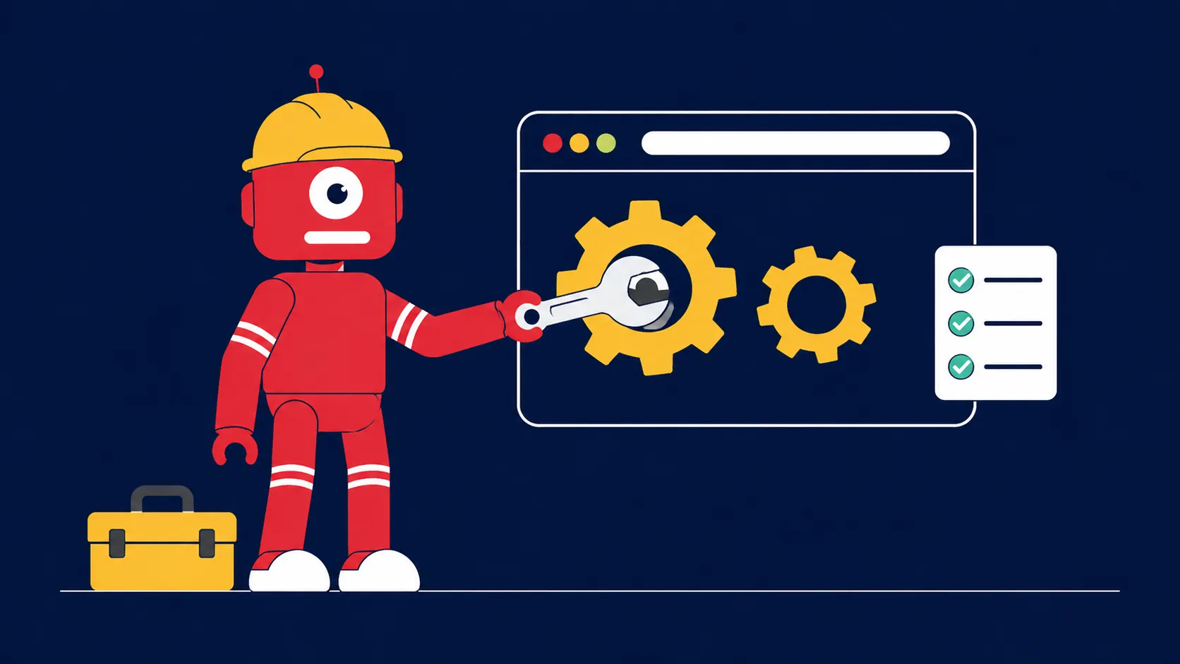 Técnico revisando el mantenimiento de una web corporativa en Cantabria